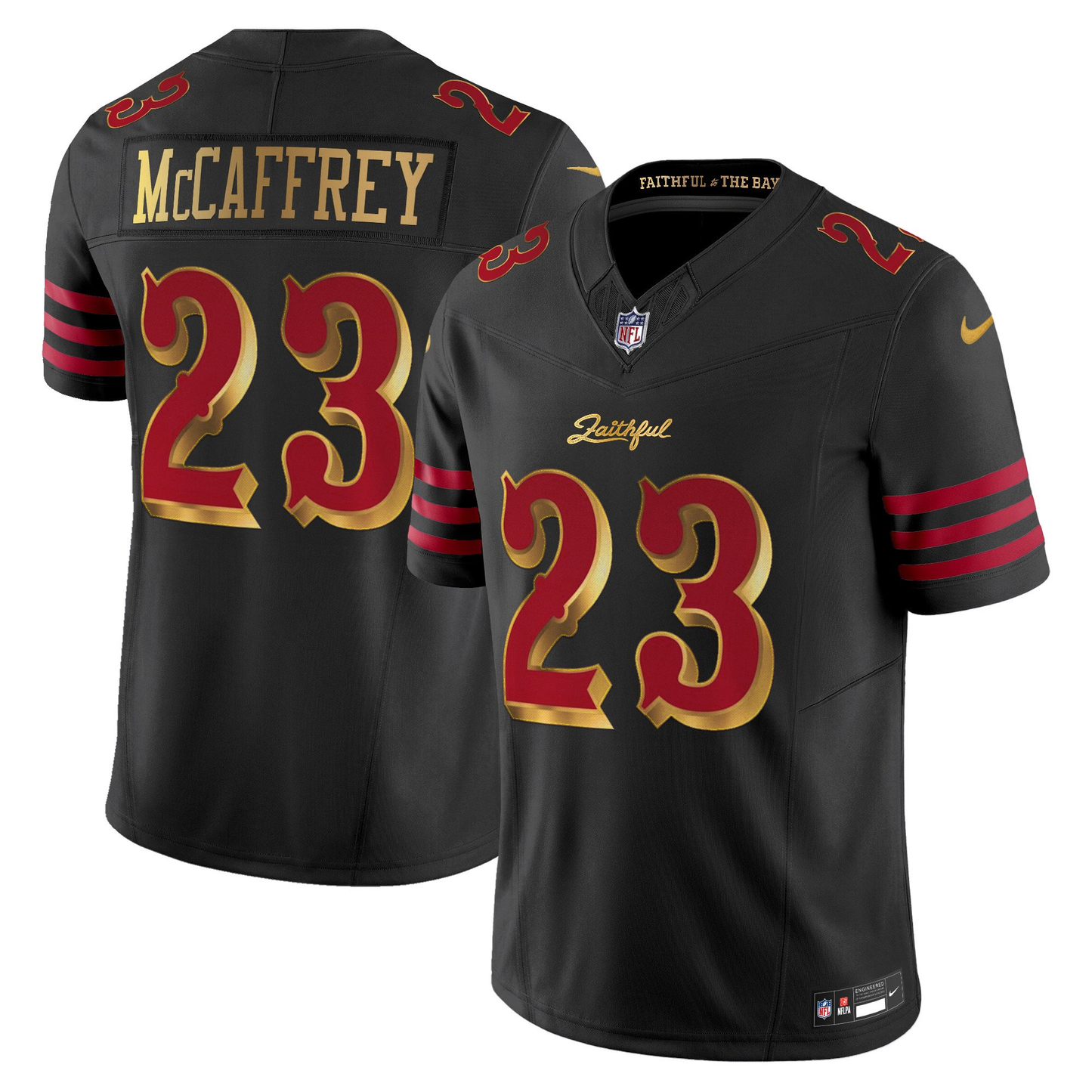 San Francisco 49ers 2025 Christian McCaffrey Rivalries Collection Jersey
