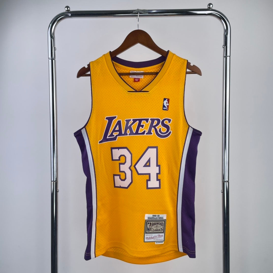 Los Angeles Lakers 99/00 Shaq O'Neal M&N Hardwood Classic Jersey